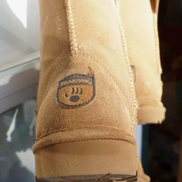 Bearpaw Elle Short Hickory Lined Warm Winter Boots - Picture 5 of 12